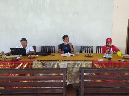 Rapat tindak lanjut Pelaksanaan Lembaga Pengelola Hutan Desa (LPHD) Desa Sumberklampok.